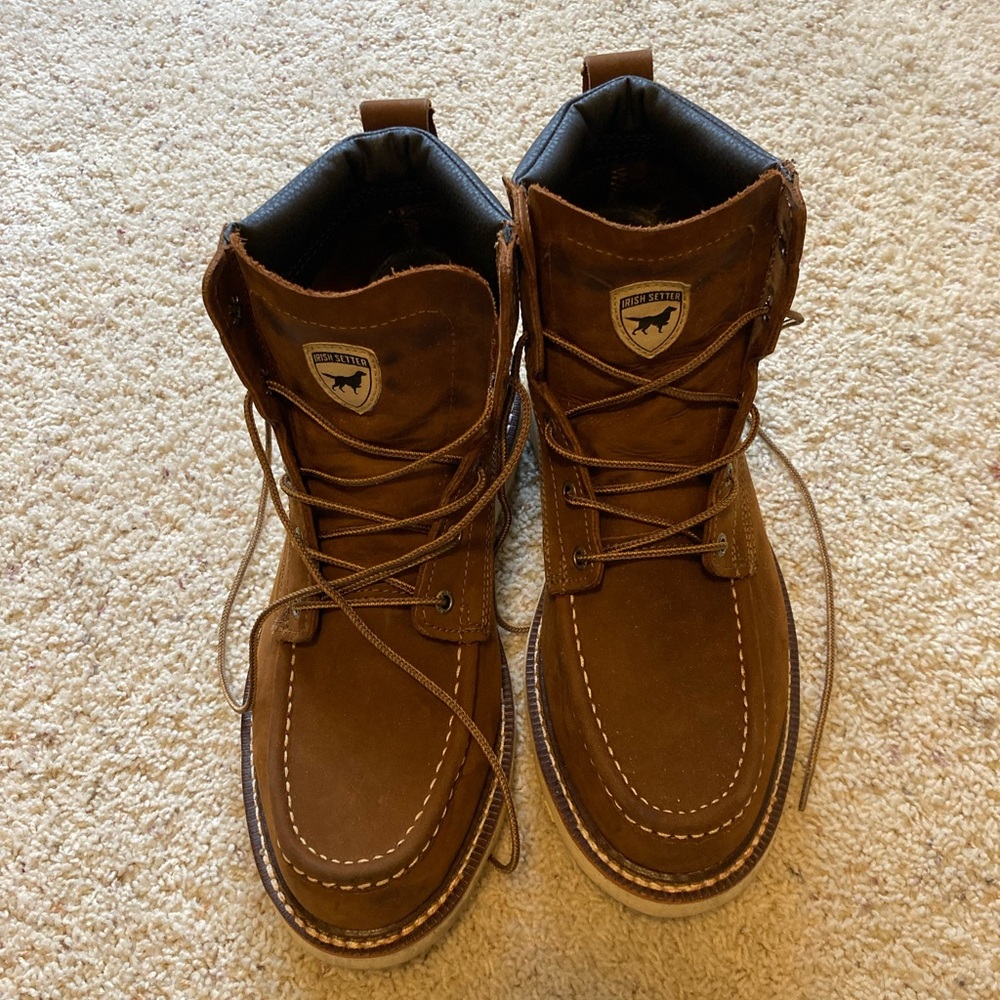 Irish Setter - Nubuck Leather Boot 83651 - Size 10.5